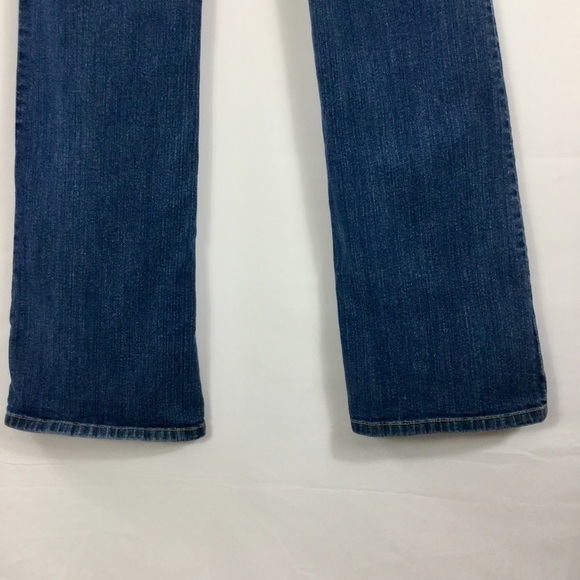 MICHAEL Kors Low-Rise Bootcut Jeans with Silver Studded Back Pockets Size 8 - Picture 7 of 9